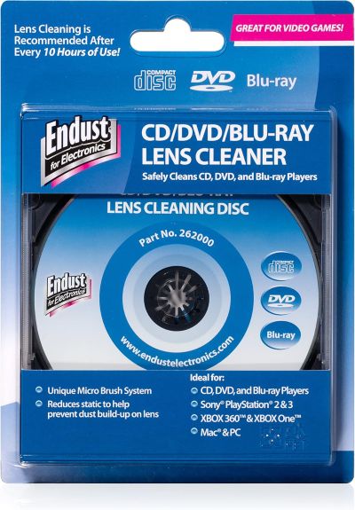 Disc player lens cleaner cover image