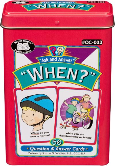 When? Question and Answer Cards cover image