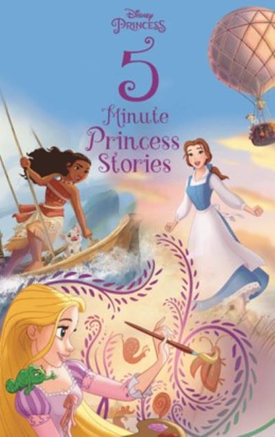 Disney princess 5 minute stories cover image