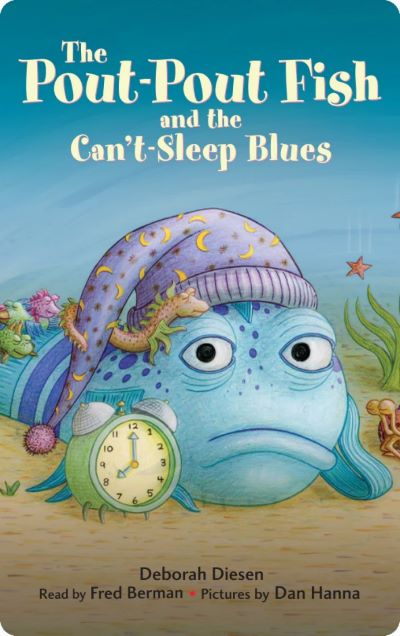 The pout-pout fish and the can't-sleep blues cover image