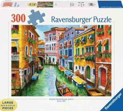 Gondola ride jigsaw puzzle [300 large pieces] cover image