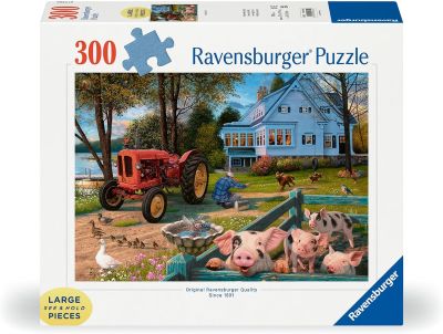 Country life jigsaw puzzle cover image