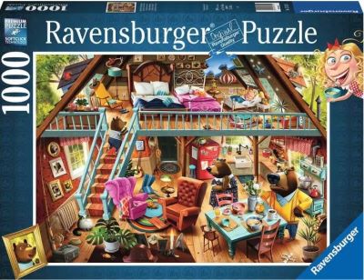 Goldilocks gets caught! jigsaw puzzle [1000 pieces] cover image