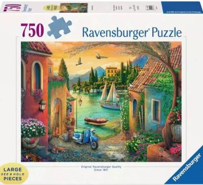 European villa views jigsaw puzzle [750 large pieces] cover image