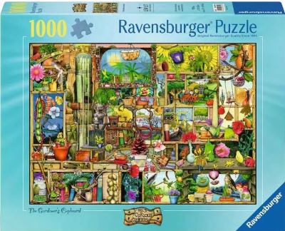The gardener's cupboard jigsaw puzzle [1000 pieces] cover image