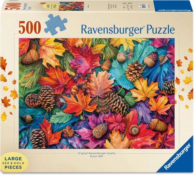 Autumn riches jigsaw puzzle [500 large pieces] cover image
