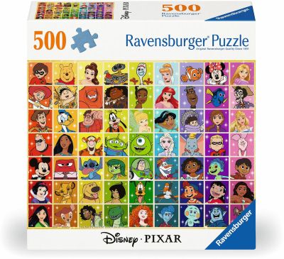 Disney & Pixar color palette jigsaw puzzle cover image