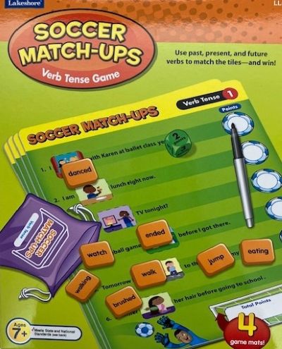 Soccer Match-ups: Verb Tense cover image