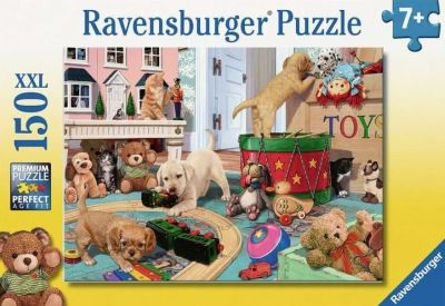 Little paws playtime jigsaw puzzle cover image