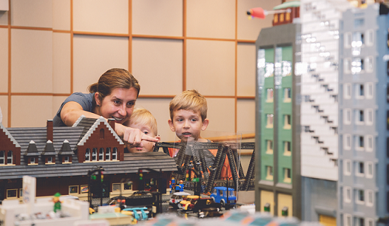 More than 3,400 people stopped by the library for LEGO fun | AHML