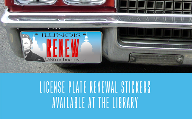 License plate renewal