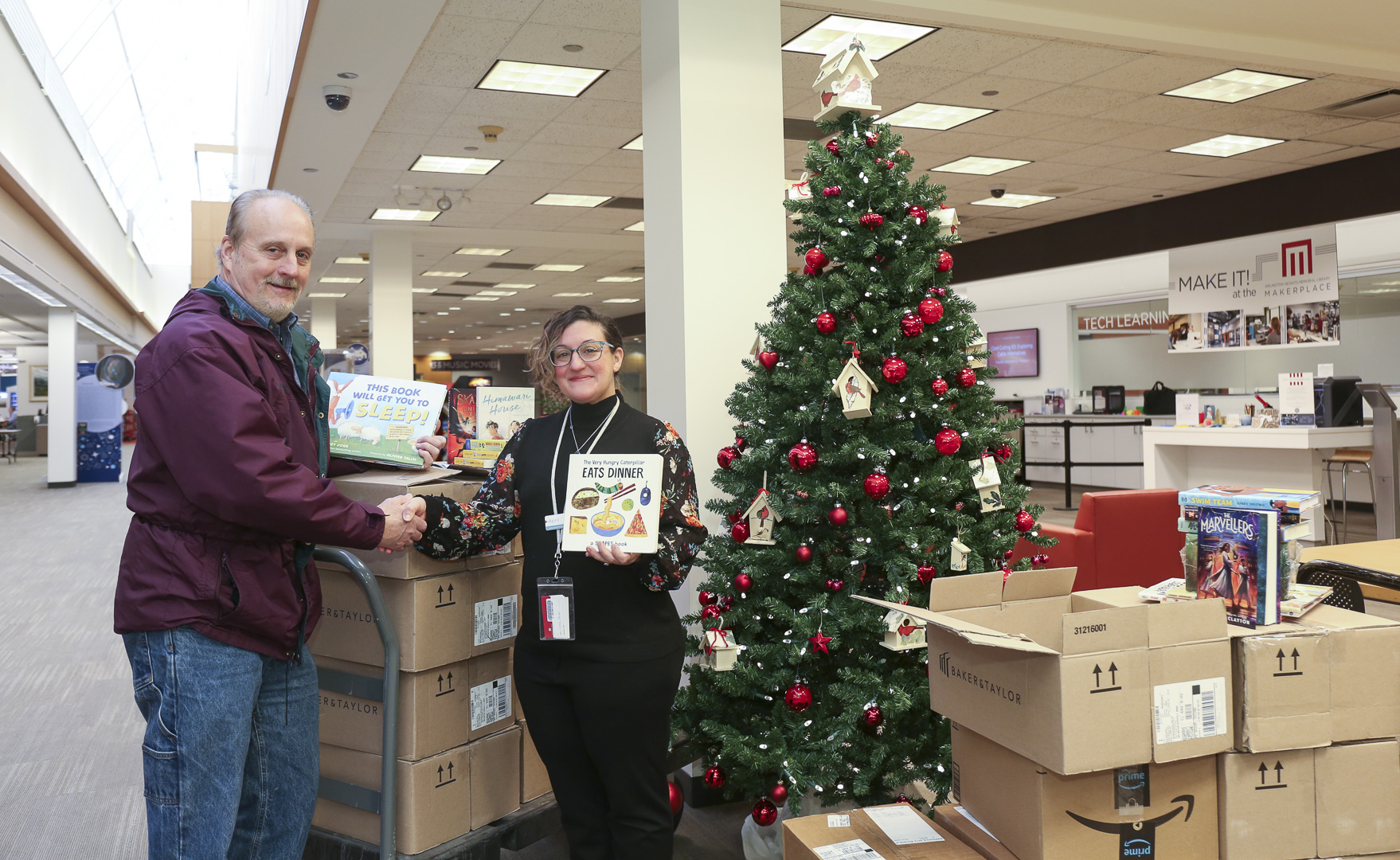 Holiday Book Drive Donations 2022