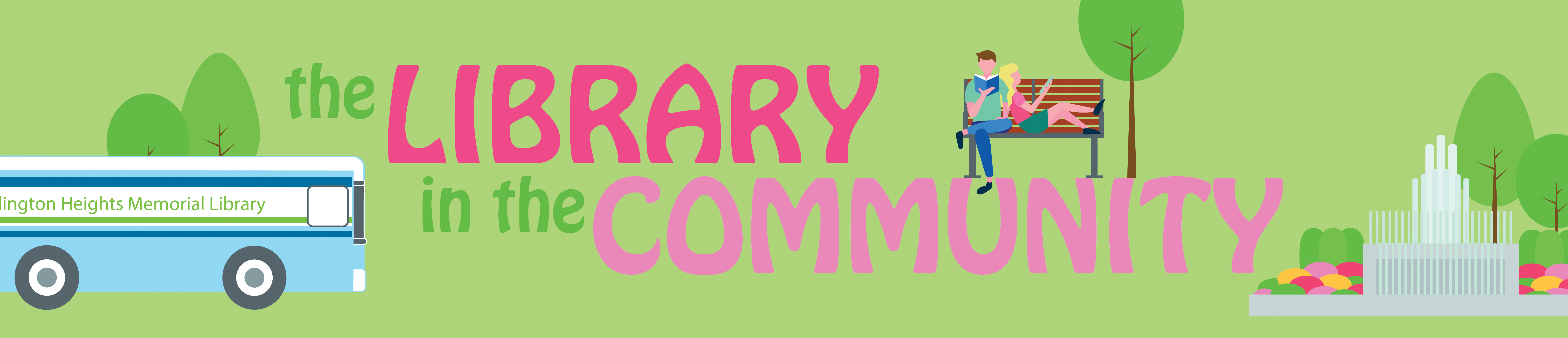 Library in the Community Graphic