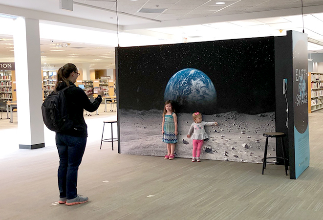 Earth From Space Exhibit