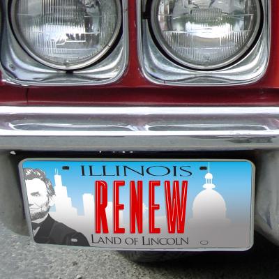 buy car sticker illinois renewal