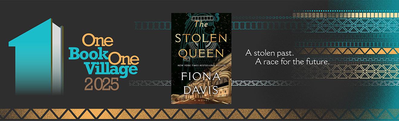 One Book, one village 2025 The Stolen Queen.